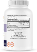 P-5-P 100mg (120 Vegetarian Capsules) (CoEnzymated Form of B-6) - No Stearates - Vegan - Non GMO - Gluten Free - No Silicon Dioxide - No Gelatin