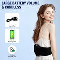 Portable Massager For Man & Women,Wearable Electric Massager On Whole Body Part,Waist/Stomach/Thigh/Calf/Back,8 Massage Modes Ring For Muscle Relax, Stress Relief