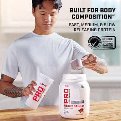 Gnc Pro Performance Weight Gainer - Double Chocolate - 2.5 Lb