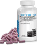 Bronson Tart Cherry Maximum Strength 7600 Mg, 180 Vegetarian Capsules (90 Servings)