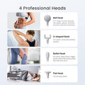 Renpho Mini Massage Gun With Heat, Massager Gun, Portable Percussion Massage Gun, Handheld Electric Body Massager Gun, Small Massage Gun, Gifts For Men Women, Lite