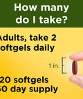 Nature Made Cranberry + Vitamin C Softgels 120 Count Value Size