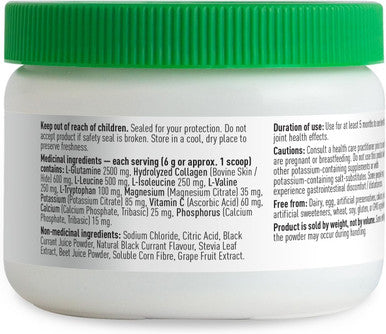 Organika Electrolytes Recovery - Sugar Post-Workout Supplement With Bcaas And L-Glutamine - Berry Blast Flavour - 180G, 30 Servings