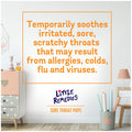 Little Remedies Sore Throat Pops made with Real Honey 10Lollipops per Pack 2Pack