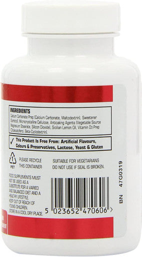 Natures Aid Chewable Calcium 400mg - 60 Tablets (PACK OF 1)