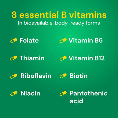 Country Life Coenzyme B-Complex Vitamin Support Energy And Metabolism Daily Supplement 240 Ct