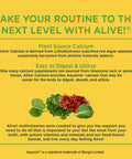Natures Way Alive! Calcium Bone Support*, Max Absorption, Plant Source Calcium, 120 Tablets