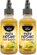 Simply Asia Hot Sauce, Yuzu Kosho, Bright, Zesty, Citrus Heat for Rice, Sushi, Sashimi, Grilled Meat, and More, 8 fl oz