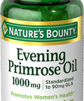 Nature's Bounty Primrose Oil Pills, 1000mg 60Ct
