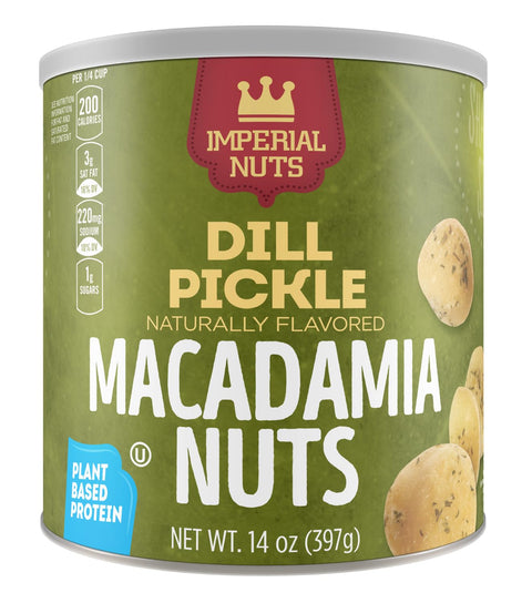 Imperial Nuts - Macadamia Nuts Roasted Salted - Oil Roasted 15 oz | Fresh tasty macadamias
