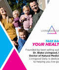 Livingood Daily Calcium Supplement For Women & Men, Bone Support (60 Vegetarian Capsules) - Bone Health Supplements Support Bone Density, Strength & Growth - Magnesium, Zinc, Vitamin D3 & K2 - Non-Gmo