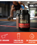 Optimum Nutrition Gold Standard Vanilla Whey Powder 1.62Kg
