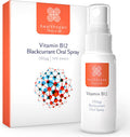 Healthspan Vitamin B12 Oral Spray | 15ml | Blackcurrant Flavour | Gelatin Free | Vegan