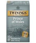 Twinings Lemon & Ginger, Caffeine-Free Herbal Tea Bags, 100 CT Box (1 Pack) | Spicy & Tangy, Ginger, Lemon Peel, Lemongrass, Blackberry Leaves, Soothe Digestion, 100 Foil Lined Individually Wrapped Bags