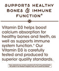 Nature'S Way Vitamin D3 Dry Form, Supports Healthy Bones And Immune Function*, 10Mcg Per Serving, 100 Capsules