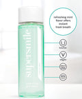 Supersmile Oral Rinse Mouthwash - Clinically Formulated Mint Flavored Sugar Free Dental Mouthwash - Fresh Breath - Anti-Germicidal - Alcohol-Free (16 Fl Oz)