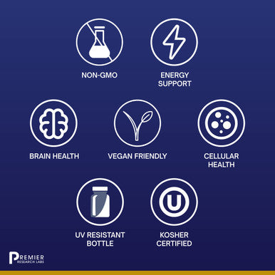 Premier Research Labs Complete B Premier - Vitamin B Complex - 9 Active B Vitamins - Liver, Energy & Brain Support - B Vitamin