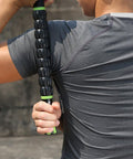 Idson Muscle Roller Stick For Athletes- Body Massage Sticks Tools Massager For Relief Muscle Soreness,Cramping And Tightness,Help Legs And Back Recovery,Black Green