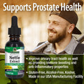 Nature'S Answer Nettle Extract 1 Ounce Gluten Non GMO Alcohol Kosher Supports Prostate Function & Male Wellness Made in The USA Functional for Nettle Tea & Stinging Nettle Leaf Tea