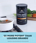 Ancient Nutrition Bone Broth Protein Turmeric 20 Servings
