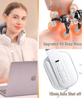 Neck Massager For Neck Pain Relief, 4D Deep Kneading Massagers With 3 Massage Nodes, Cordless Neck And Shoulder Massage With Heat For Neck, Back & Leg, Christmas Gifts For Women,Men