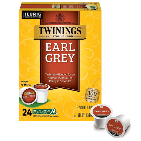 Twinings Sleep Herbal Tea K-Cup Pods for Keurig, 24 CT Box (Pack of 1) | Formerly Nightly Calm, Relaxing Camomile, Spearmint & Lemongrass, Caffeine-Free, For Single-Serve Brewers, Enjoy Hot or Iced