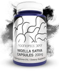 Nigella Sativa Extract Capsules | 200mg | 60 Count | Minimum 5% Thymoquinone Content | Black Seed Oil Extract | Supports Brain Health, Memory, Liver Health, and Immune Function | Nootropics Depot