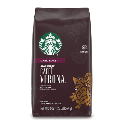 Starbucks Ground Coffee, Dark Roast Hot or Iced Coffee, French Roast, 28 oz