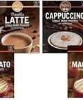 Cafe Tastle Cappuccino, Vanilla Latte, Caramel Macchiato, 30 Piece Assortment