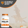 Bulksupplements.Com Krill Oil 1000Mg Softgels - Krill Oil Supplement, Antarctic Krill Oil, Dha Supplements - Krill Oil Omega 3, 2 Krill Oil Softgels Per Serving (1000Mg), 120 Softgels