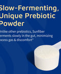 Tomorrow's Nutrition Sunfiber Soluble Prebiotic Fiber Support for Digestive Wellness with Guar Fiber Low FODMAP Vegan 90 Servings