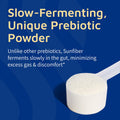Tomorrow's Nutrition Sunfiber Soluble Prebiotic Fiber Support for Digestive Wellness with Guar Fiber Low FODMAP Vegan 90 Servings