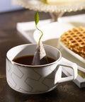 Tea Forte Assorted Black Tea Petite Presentation Box Tea Sampler Set with 10 Handcrafted Pyramid Tea Infusers