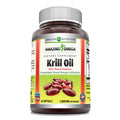Amazing Omega Krill Oil With Omega 3S Epa, Dha, Phospholipids And Astaxanthin 1000Mg Per Serving 60 Softgels Supplement | Non-Gmo | Gluten Free