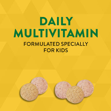 Nature'S Way Alive! Children'S Daily Chewable Multivitamin, Supports Growth & Development*, Orange & Berry Flavored, 120 Chewable Tablets