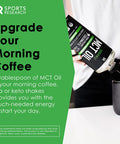 Sports Research Keto MCT Oil from Organic Coconuts Fatty Acid Fuel for Body Brain Dual Ingredient C8 and C10 MCTs Perfect in Coffee Tea More NonGMO Vegan Unflavored 40 Oz