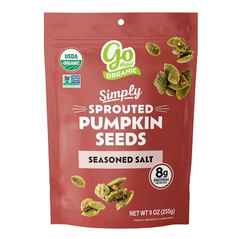Go Raw Organic Sprouted Mixed Sunflower & Pumpkin Seeds - Sea Salted Snack