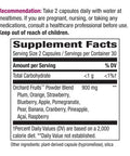 Nature's Way Orchard Fruits 12 Fruit Blend (900 mg per serving), 60 Vcaps