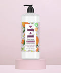 Love Beauty And Planet Silcone-Free Deep Cleanse, Hydrate, Strengthen, Volumize & Shine Vegan Biotin & Sun-Kissed Mandarin 5-in-1 Multi-Benefit Nourishing Conditioner for Hair, 32 Oz