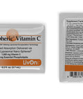 LivOn Laboratories Lypo Spheric Liposomal Vitamin C 1000mg 0.2 fl oz Individual 30 Packets