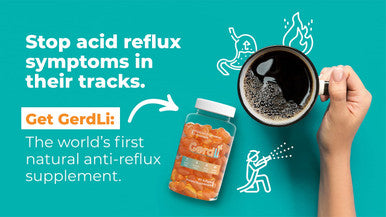GerdLi Physician Engineered DLimonene Supplement for Natural Relief of Heartburn Gerd and Acid Reflux