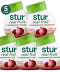 Stur Liquid Water Enhancer Peach Mango Sweetened with Stevia High in Vitamin C & Antioxidants Sugar Zero Calories Keto Vegan 5 Bottles Makes 120 Drinks