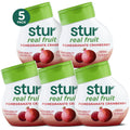 Stur Liquid Water Enhancer Peach Mango Sweetened with Stevia High in Vitamin C & Antioxidants Sugar Zero Calories Keto Vegan 5 Bottles Makes 120 Drinks