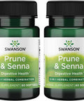 Swanson Prune & Senna 60 Sgels (4 Pack)