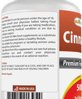 Best Naturals Cinnamon 500 mg & Magnesium Oxide 500 mg