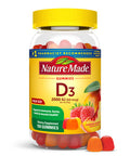 Nature Made Vitamin D3 Adult Gummies, Strawberry, Peach, & Mango 150 ea