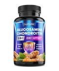 Built Nature Glucosamine Chondroitin With Msm, Turmeric, Boswellia - Advanced Joint Support, High Potency Antioxidant & Inflammatory Response, Comfort For Back, Knees, Hands, Non Gmo, 60 Extended Delivery Capsules