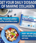 Bronson Marine Collagen Peptides Hydrolyzed Protein Powder 100% Wild Caught Nordic Cod Verified Sustainable Source for Joints Skin Hair Nails & Bones 150g (5.29oz)