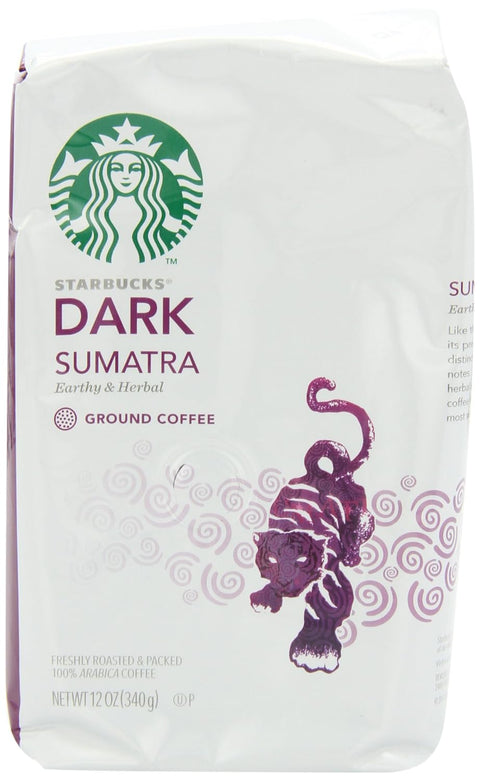 Starbucks Ground Coffee, Dark Roast Hot or Iced Coffee, French Roast, 28 oz