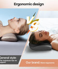 Neck And Back Massager With Heat - Cordless Rechargeable 4D Kneading Deep Tissue Massage Pillow, Neck Massager For Pain Relief Deep Tissue Ideal For Home, Office And Car